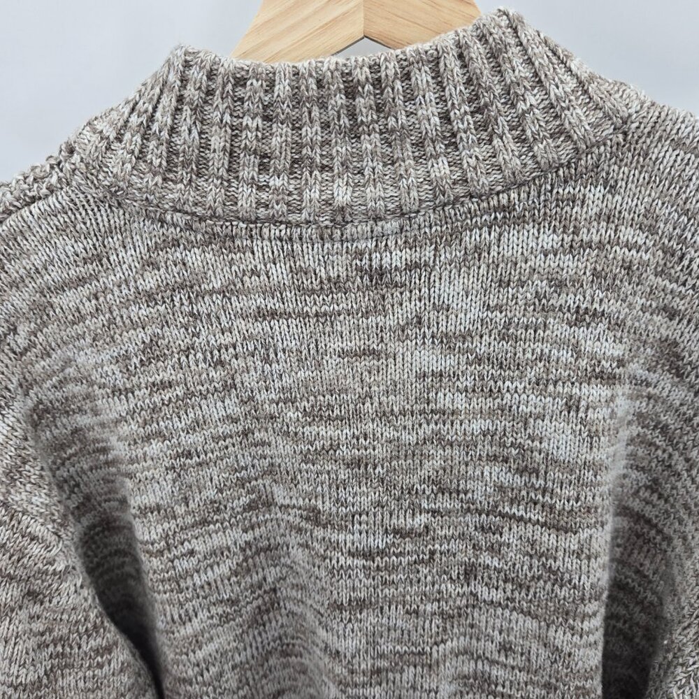 Method Gray Pullover Button Cotton/Acrylic Sweate… - image 8